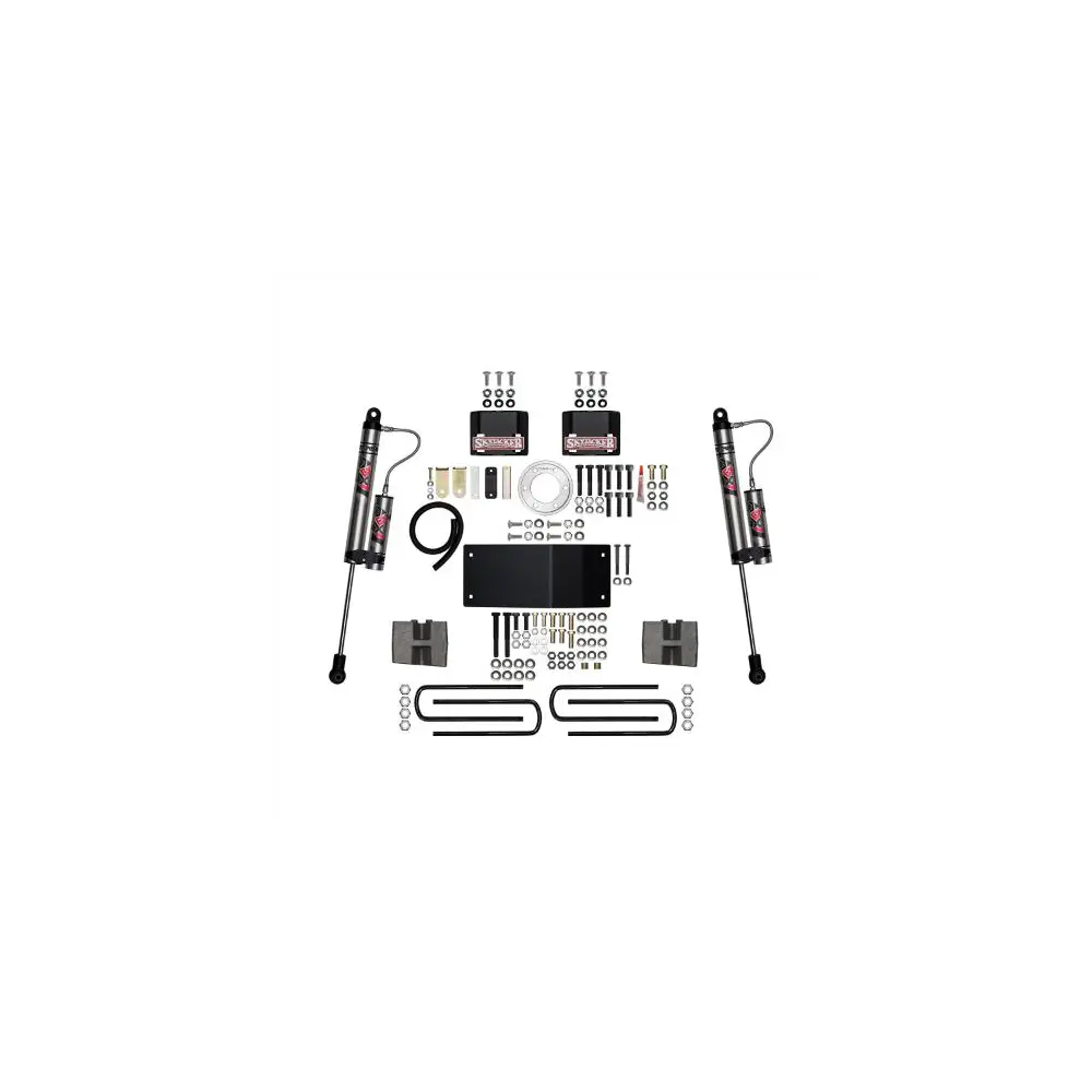 Component Box w/ ADX 2.0 Remote Reservoir Monotube Shocks - 4.5" Lift - SKYF2145BX